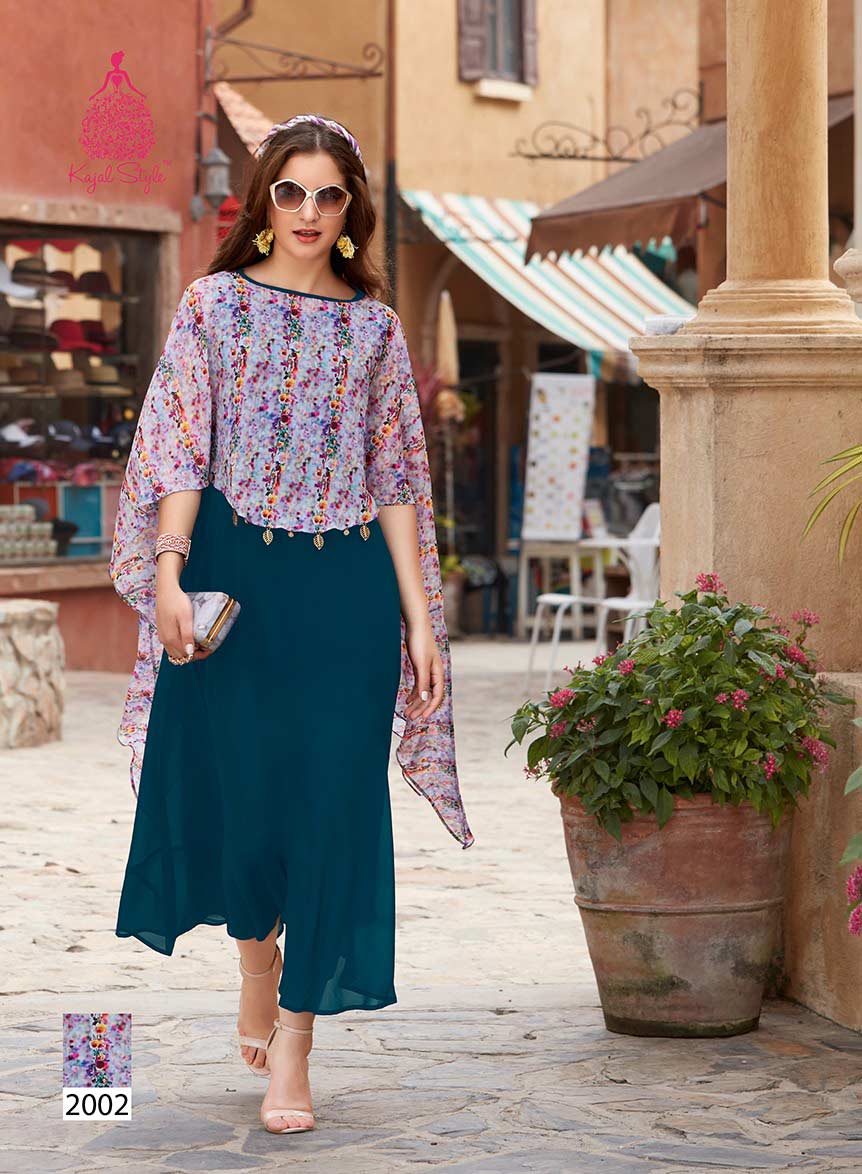 Fashion Blossom Vol-2 Kajal Style Printed Kurti Fashion Blossom Vol-2 Kajal Style Printed Kurti